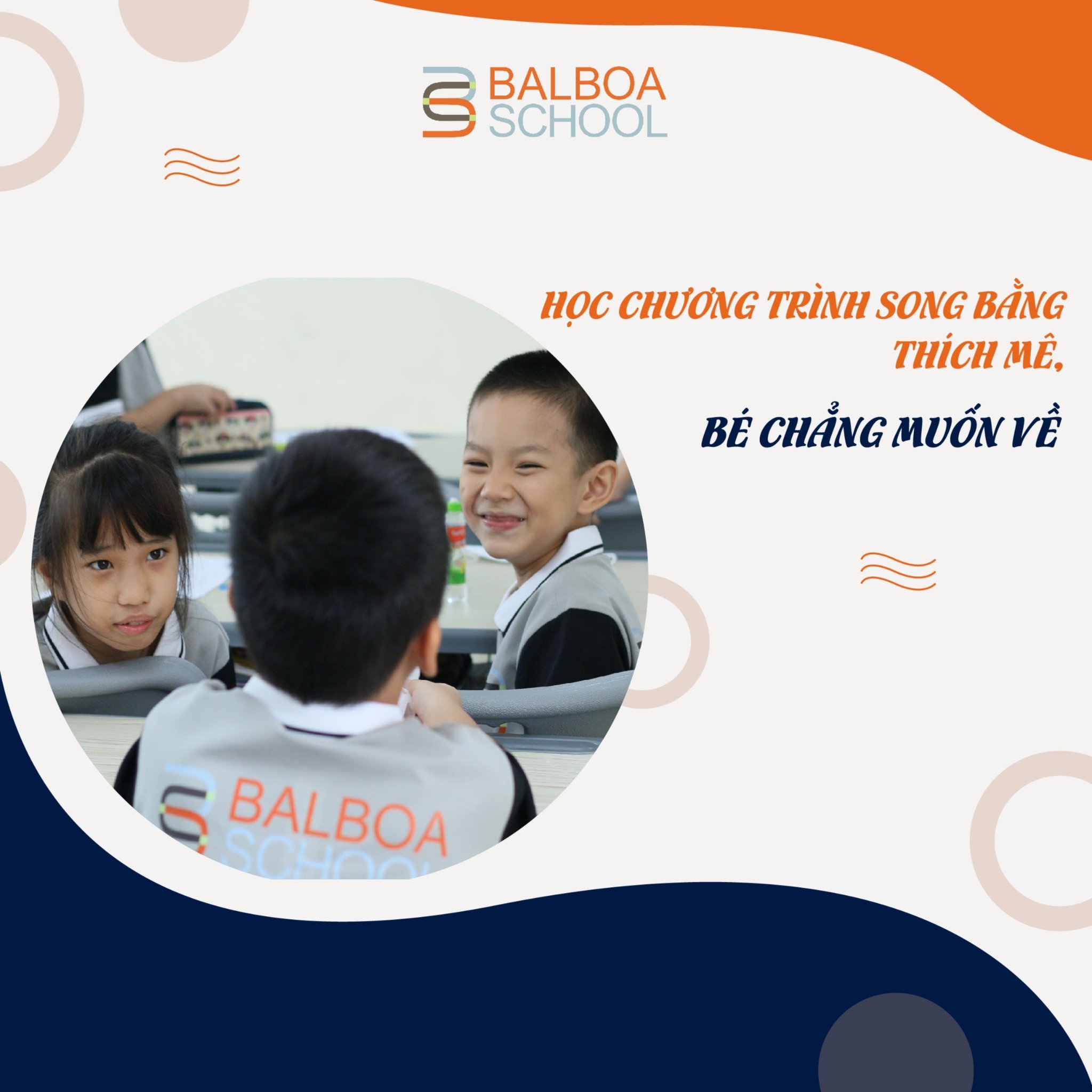 WHAT AT THE VIETNAMESE-AMERICAN DUAL DIPLOMA PROGRAM MAKES STUDENTS ENJOY GOING TO SCHOOL?